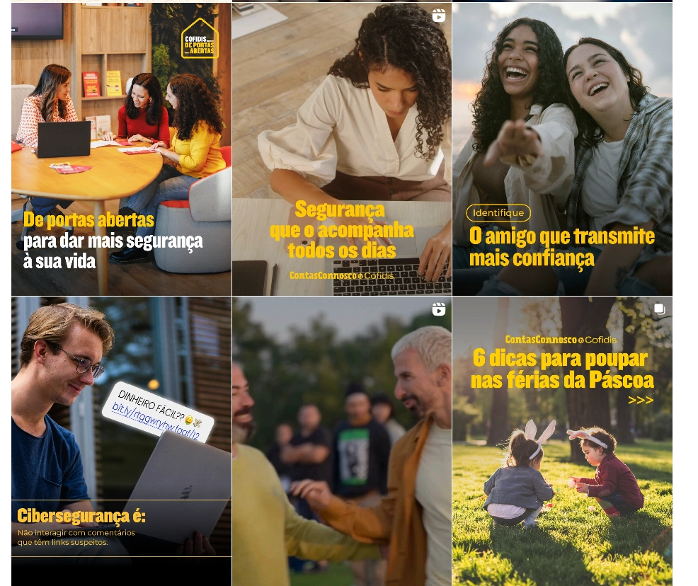 Instagram Cofidis: rubricas que ficaram
